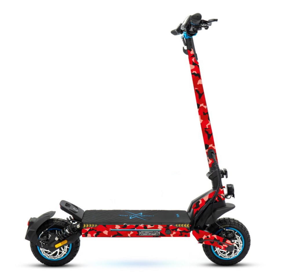 Vinilo smartGyro Crossover Dual Max Red Camo 