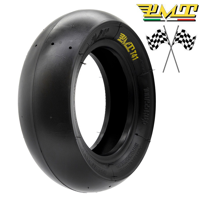 Neumático tubeless radial 100/55 R6,5 Slick [Pmt]