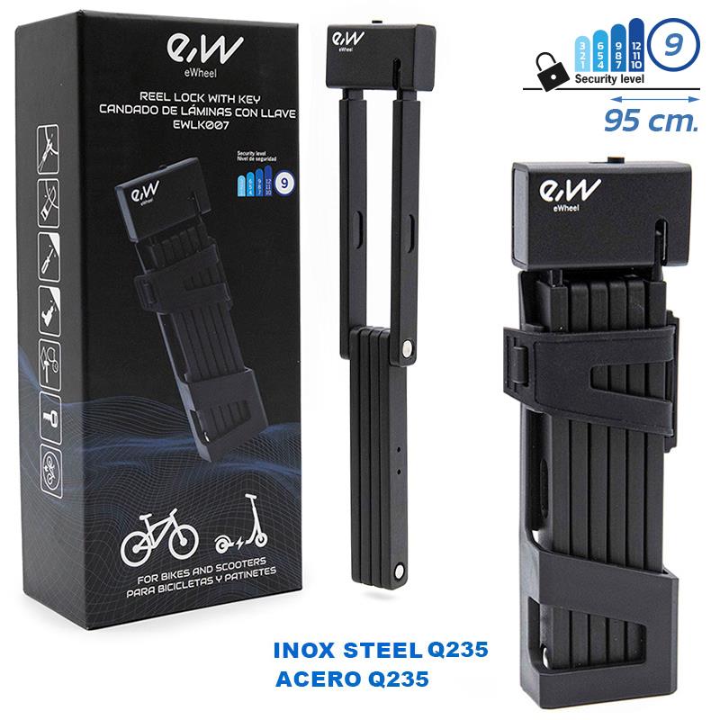 Candado de laminas con llave [Ewheel]- 95cm 