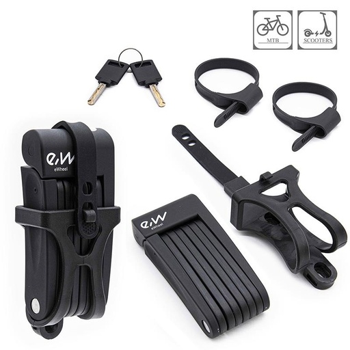 [ACA-004] Candado de laminas con llave [Ewheel] - 80cm